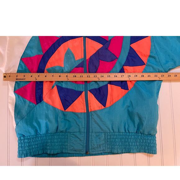 Vintage Indications 1980's 1990's Ski Jacket Windbreaker - Size Oversized Small - Picture 5 of 9